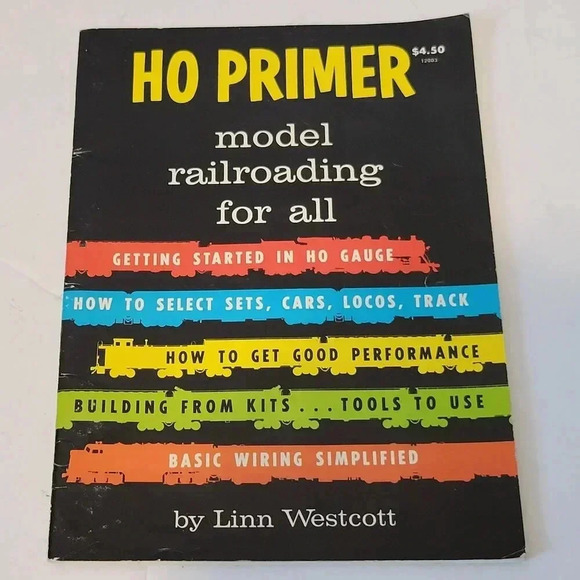 HO Primer Model Railroading for All by Linn Westcott Getting Started Sets Cars - Picture 1 of 3